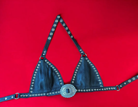 Concho Studded Bralette